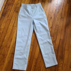Aritzia Babaton Vegan Leather Command pant in fluid baby blue